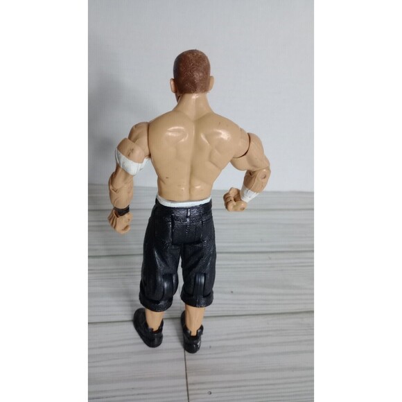 2003 Jakks Pacific WWE John Cena Ruthless Aggression 7" Figure (C) Black Gear - Picture 7 of 8
